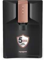 Aquaguard Glory WS 6 L RO + UV + UF + TDS + Copper Water Purifier 10 Stage Filtration, Suitable for All- Tanker, Borewell and Municipality water sources(Black)