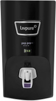 LIVPURE LIV-PEP-PRO-PLUS+ BLACK 7 L RO + UV + UF Water Purifier Suitable for all - Borewell, Tanker, Municipality Water(Black)