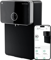 NATIVE By Urban Company M2 | Needs no service for 2 years | 10-stage Purifier 8 L RO + UV + Minerals + Alkaline Water Purifier(Black)