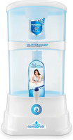 AquaDpure Non-Electric & Chemical Ultra Filtration UF Technology 18 L Gravity Based Water Purifier(Sky blue & White)