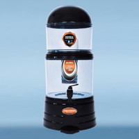 Aqua Fresh MINERAL POT MUNICIPAL WATER NO TASTE CHANGE WATER PURIFIER (NO TDS CHANGE) 16 L Gravity Based Water Purifier(Black)