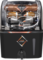 Kinsco Aqua Punch 15 L RO + UV + UF + Copper + TDS Control Water Purifier with Prefilter(Black)