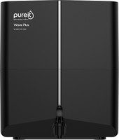 Pureit by HUL Wave Plus 7 L RO + UV + Minerals Water Purifier Suitable for all - Borewell, Tanker, Municipality Water(Black)