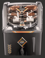 Kinsco Aqua Punch | Needs No Service for 2 Years | 15 L RO + UV + UF + Copper + TDS Control Water Purifier(Black)