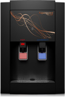 Aquaguard Blaze Slim Hot & AMBI 3.9 L RO + UV + MTDS Water Purifier with Active Copper Tech| Stainless Steel Tank | Taste Adjuster | Suitable for all - Borewell, Tanker, Municipality Water(Black)