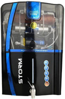 AQUA Storm Model With Copper Filter 12 L RO + UV + UF + TDS Water Purifier(White, Blue)