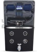 KENT Marvel (111166B) 8 L RO + UV + UF + TDS Control + UV in Tank Water Purifier(Black)