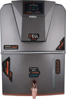 Always Dellpure Metallic with LED display and Pre filter 10 stage 12 L RO + UV + UF + TDS Control + Alkaline + UV in Tank Water Purifier(Grey)