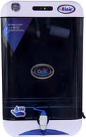 Blair GLORY (BLACK) HIGH TDS RO+UV+UF+TDS +COPPER+ALKALINE 14 L RO + UV + UF + TDS Control + Alkaline + UV in Tank Water Purifier(White, Black)