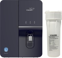 V-Guard Requpro High Recovery RO with Stainless Steel Tank, 3X Water Saving 5.5 L RO + UV + UF + Minerals Water Purifier(Black)