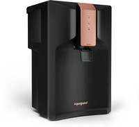 Aquaguard Glory 6 L RO + UV + UF + MTDS Water Purifier with Active Copper Tech | 10-Stage Purification | Taste Adjuster | Suitable for all - Borewell, Tanker, Municipality Water(Black)