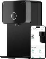 NATIVE By Urban Company M2 | Needs no service for 2 years | 10-stage Purifier 8 L RO + UV + Minerals + Alkaline Water Purifier Smart IoT Features(Black)