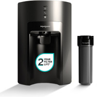 Aquaguard Sure Delight UV+UF 2X 6 L UV + UF Water Purifier | 2 Year Filter Life | With Mega Sediment Filter | 6-Stage Purification | Suitable for Municipal Water Only (TDS(Black)