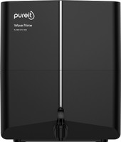 Pureit Wave Prime 7 L RO + MF Water Purifier 6 Stage Filteration Upto 45% Water Recovery Wall Mountable Ideal for Borewell, Tanker & Municipal Water(Black)