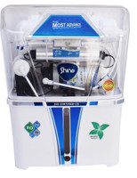 AQUA Shine Advance Model purify Mineral ro+uv+uf+tds 12 L 12 L RO + UV + UF + TDS Water Purifier(White)