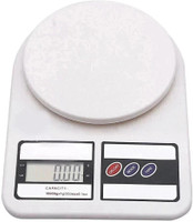 texla 1 gm TO 10 kg electronic kitchen scale(white) Weighing Scale(White)