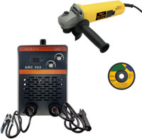 Hillgrove HGCM1207M3 302Amp Welding Machine With 100MM Wheel Diameter Angle Grinder Inverter Welding Machine