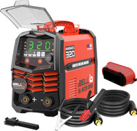 iBELL IBL M320-104D MMA-TIG LIFT Welding Machine 320A,IGBT,Anti stick,ARC Force & VRD, Inverter Welding Machine