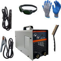 Hillgrove HGCM1205M1 302Amp Welding Machine With Metal Brush and Safety Googles, Gloves Inverter Welding Machine