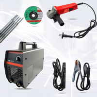 Hillgrove HGCM545M1 271Amp MMA with 100MM Wheel Diameter Angle Grinder and 5PcsWelding Rod Inverter Welding Machine