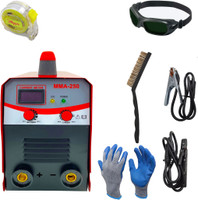 Hillgrove HGCM1218M3 250Amp Welding Machine With Metal Brush and Safety Googles, Gloves Inverter Welding Machine