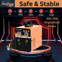 ambay AARC 258 1/2 Welding Machine With IGBT Hot Start Anti Stick Function Inverter Welding Machine