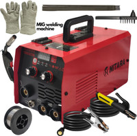Nitara 250 MIG/ARC 2in1 Heavy duty with anti sticking,powerful IGBT low power work MIG Inverter Welding Machine