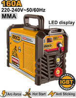 INGCO Inverter MMA Welding Machine, Output Current: 15-160A, IGBT Inverter Technology Inverter Welding Machine