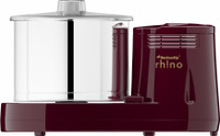 Butterfly Rhino 2 Ltr Wet Grinder 150 Watts | Shockproof ABS Body | 4-way Grinding | Easy Clean & Maintenance | Stainless Steel Drum | 2 Years Manufacturer's Warranty | Cherry Red(Cherry Red)