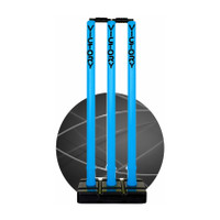 VICTORY Heavy Plastic Cricket Stumps Set(Blue)