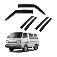 AUTO LITE For Non-convertibles Front, Rear Wind Deflector(Clear Maruti Omni)