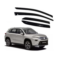 Kunj Autotech For Convertibles Front, Rear Wind Deflector(Tinted Toyota Urban Cruiser)