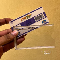 Mrinita Fastag Holder Crystal Fastag Holder for VC4 Vehicle Fastag Not Included Windshield Wiper Puller