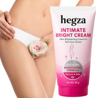 Hegza V White Intimate Area Whitening Cream skin cream for private areas Intimate Cream(100 g, Pack of 1)