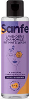 Sanfe Natural Intimate Wash, 3 in 1 - No Odour, No Itching, No Irritation - Lavender & Chamomile Intimate Wash(100 ml)