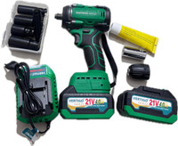 Shiv Enterprise CORDLESS BRUSHLESS IMPACT WRENCH 570 NM TORQUE 21V LI-ION BATTERY & CHARGER VG-BIW-570NM Cordless Drill(10 mm Chuck Size)