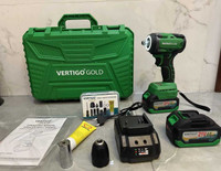 Shiv Enterprise VG-BIW-570NM CORDLESS BRUSHLESS IMPACT WRENCH 570 NM TORQUE 21V LI-ION BATTERY & CHARGER Collated Screw Gun(Cordless)