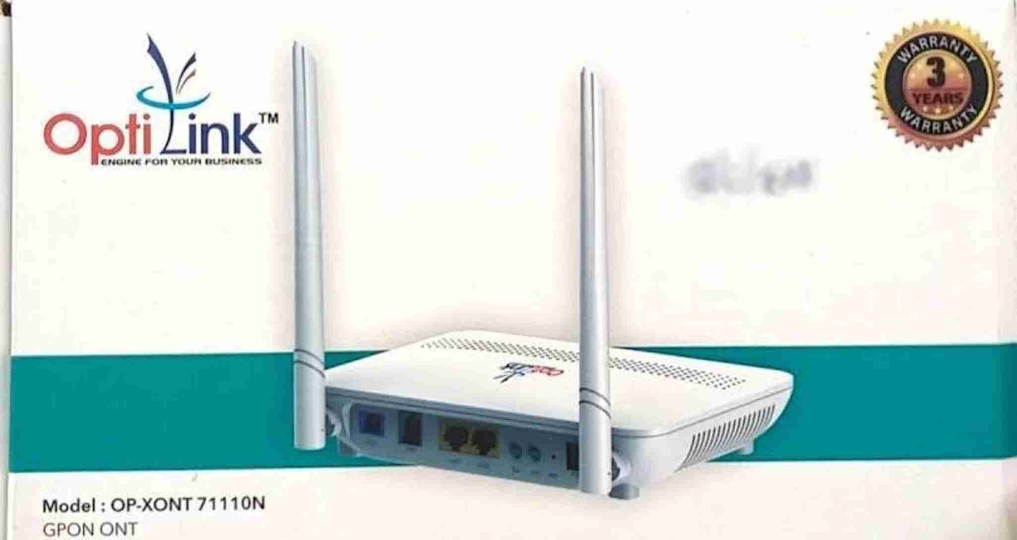 optilink opxont 71110n Dual Mode (EPON and GPON) 300 Mbps Wireless
