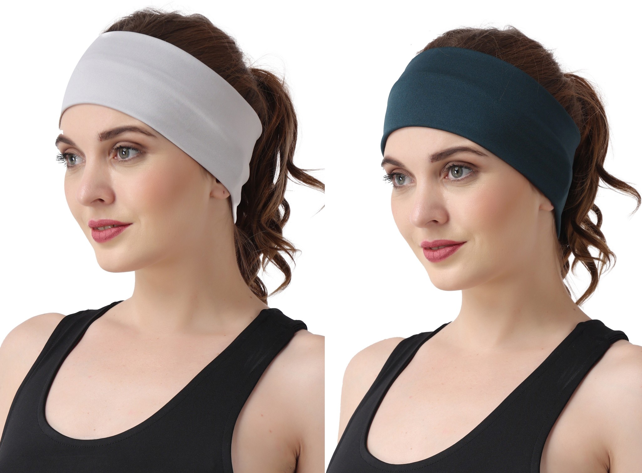 Classic Wide Plastic Headbands for Women Girls Random Color Hair Band12  pcs