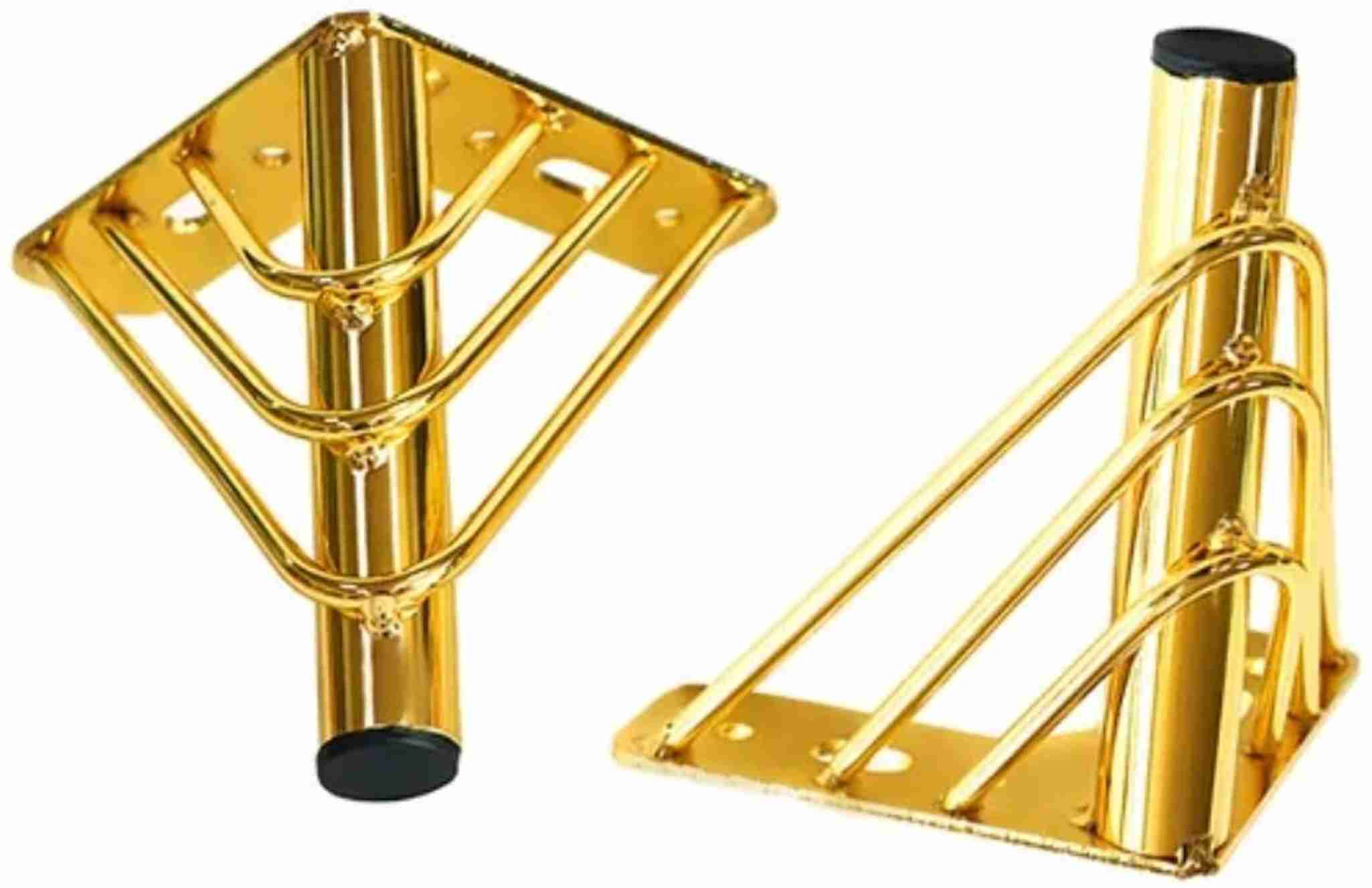 Shivio V35 Stainless Steel Designer, PVD Finish Premium Gold Sofa Legs