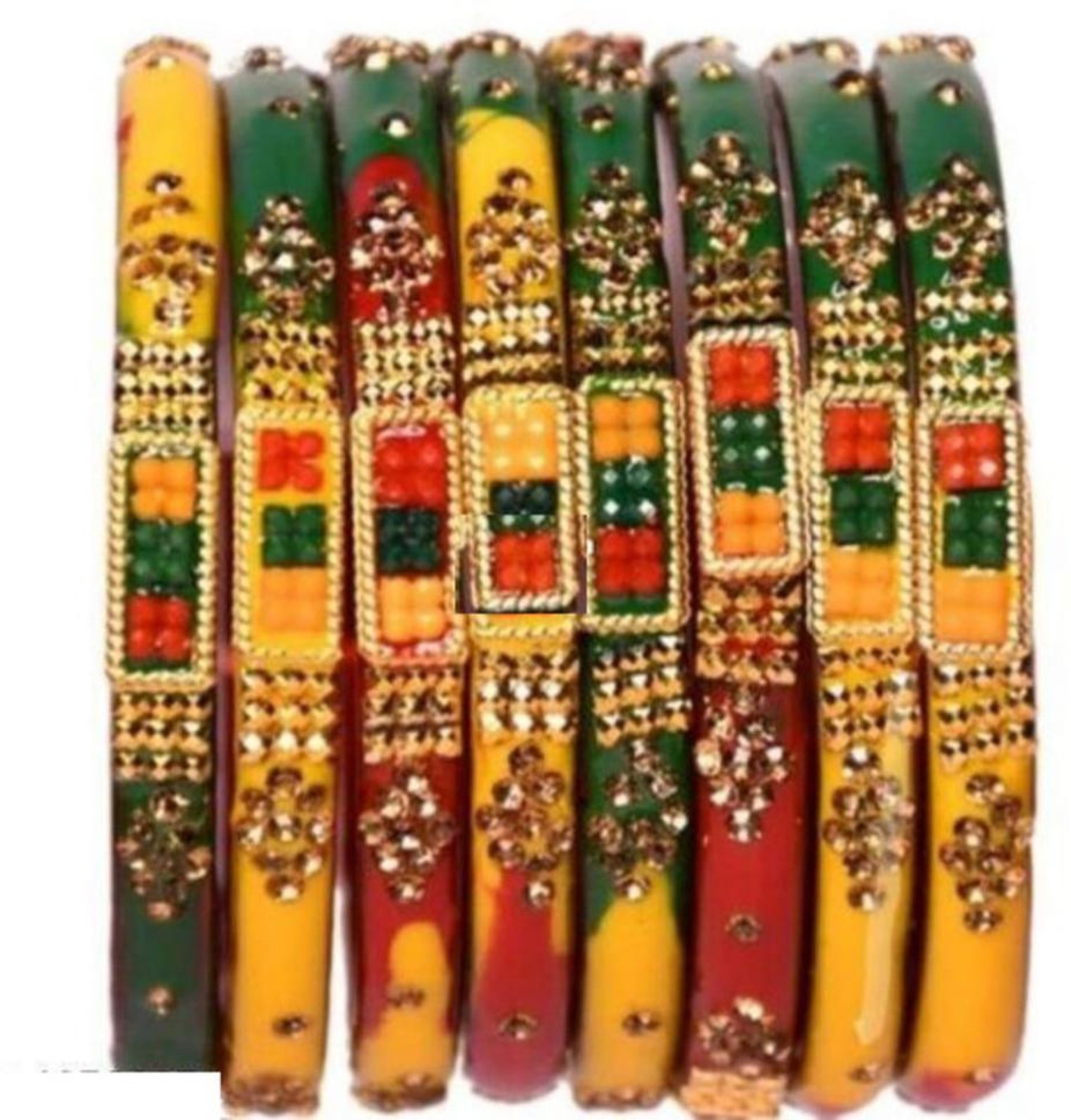 TGC Peacock Color Glass Bangle Colour Kanch Chudi Set for Women and Girls   Shivay  Pack of 12 Bangles Bracelet  Bangles