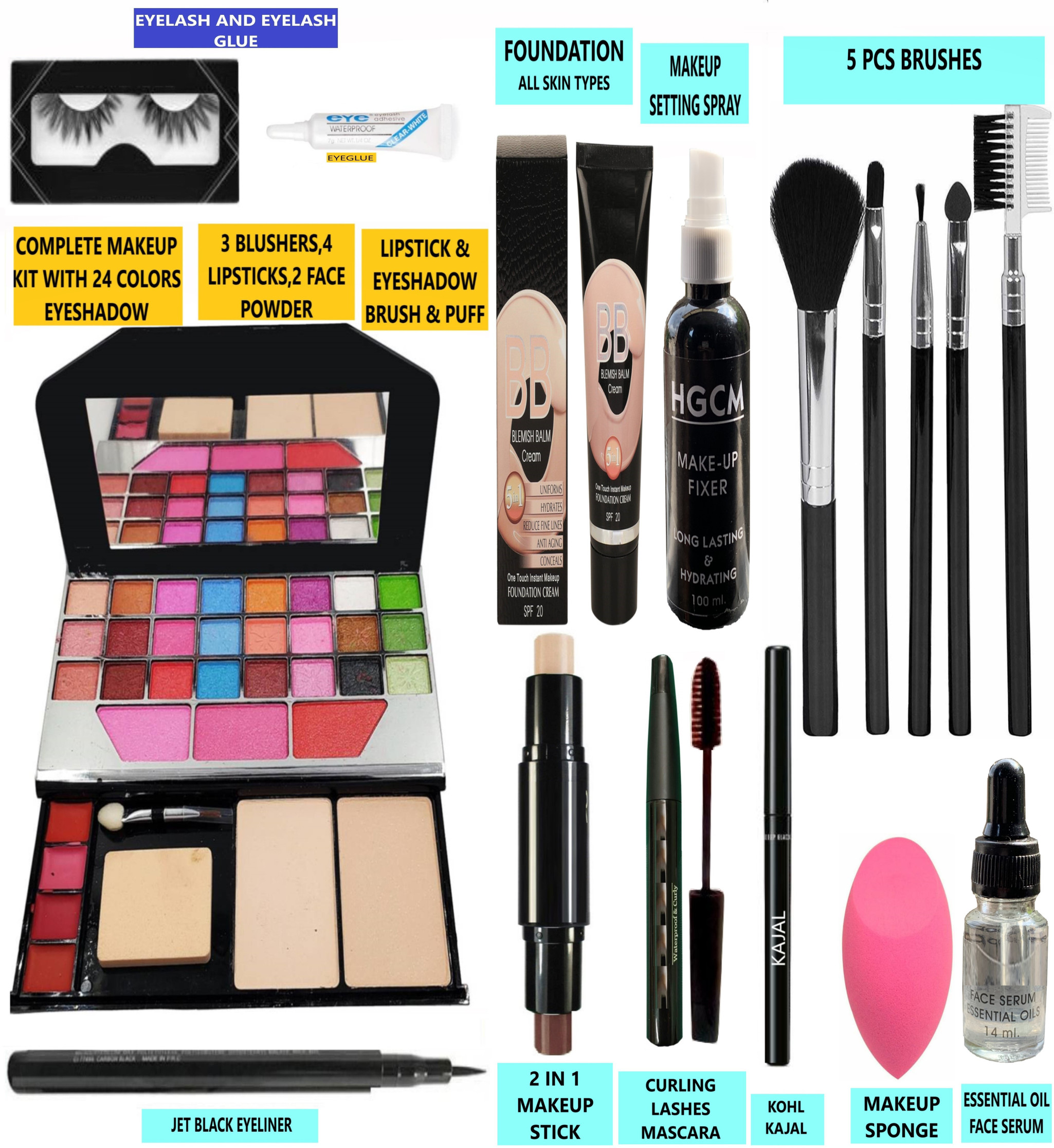 Complete Makeup Kit India Saubhaya Makeup