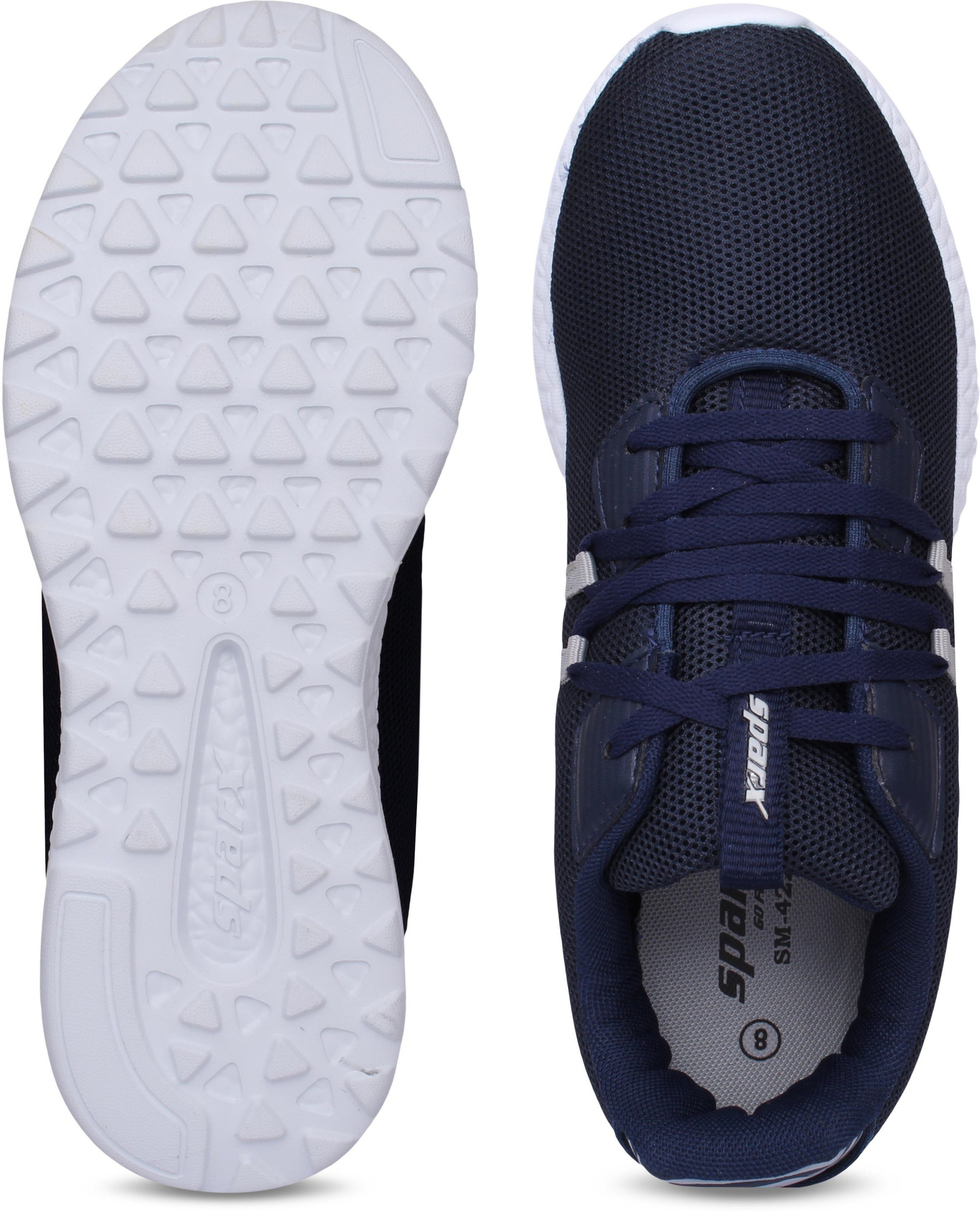 SPARX Men SM-422 Navy Blue Grey Running 