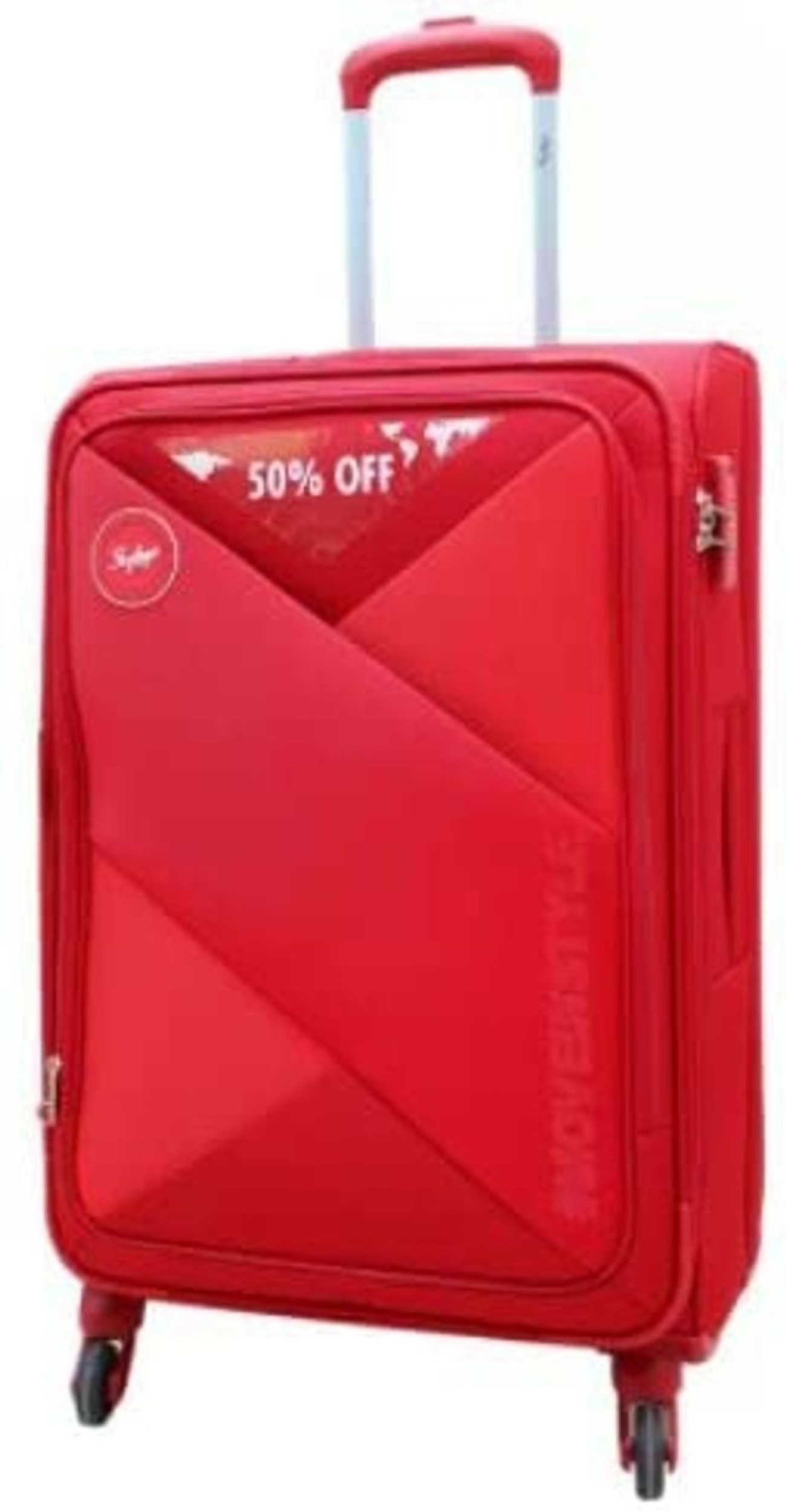 Buy IT LUGGAGE Unisex Sparkle Polycarbonate Hardsided Suitcase Expandable  Cabin Travel Luggage Bag 8 Wheel Trolley 16-2281-08 Black, 55 cm | Shoppers  Stop