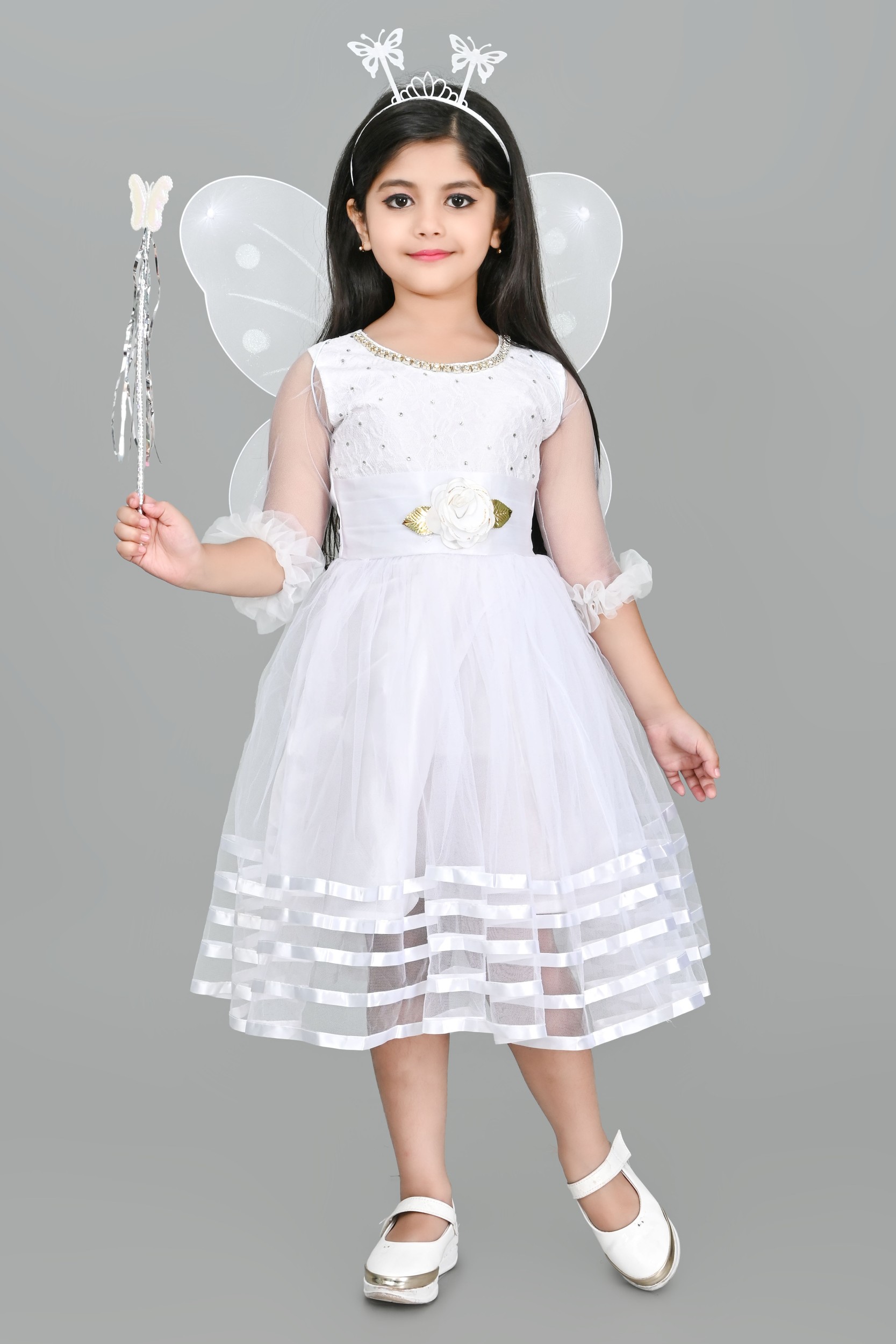 siccity Pari Dress  Angel Frock  Kids Costume Wear Price in India  Buy  siccity Pari Dress  Angel Frock  Kids Costume Wear online at Flipkartcom