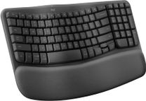 Logitech Wave Keys Bluetooth Standard Laptop Keyboard Compatible with