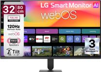 LG Smart AI 81.28 cm (32 inch) Full HD VA Panel Monitor (32U501SB-B)