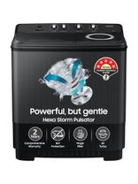 Samsung 9.5 kg 5 star,Air Turbo Drying Semi Automatic Top Load