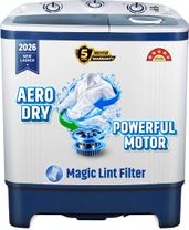 Kenstar 6.5 kg 5Star Rated Energy Efficient Motor With 1350RPM, Aero