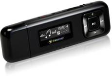 Transcend MP330 8 GB MP3 Player(Black, 1 inch Display) Image